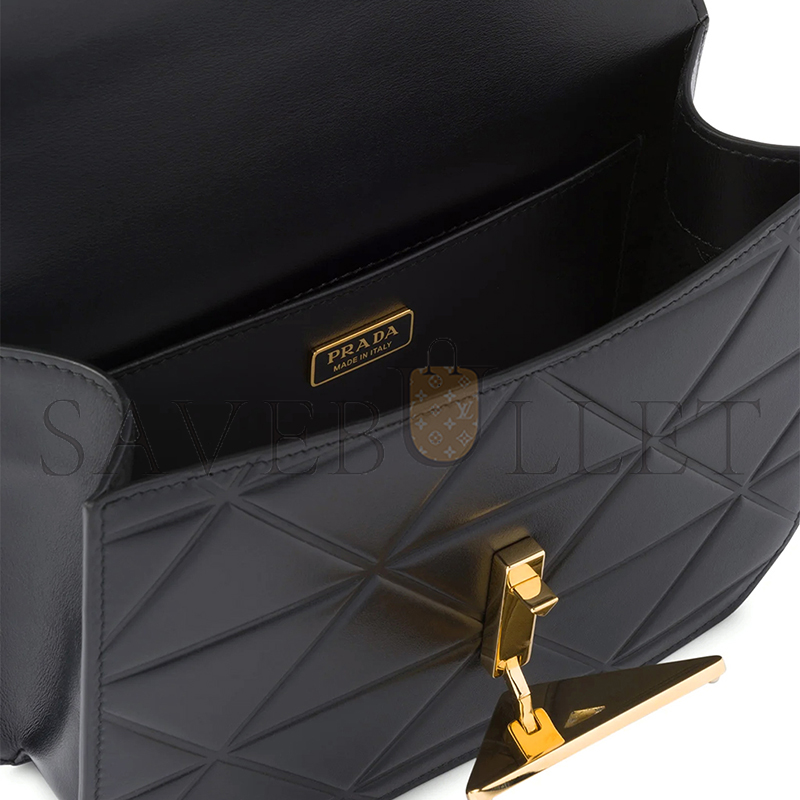 PRADA SMALL TRIANGLE QUILTED SHOULDER BAG 1BD320 (22*16*6cm) 